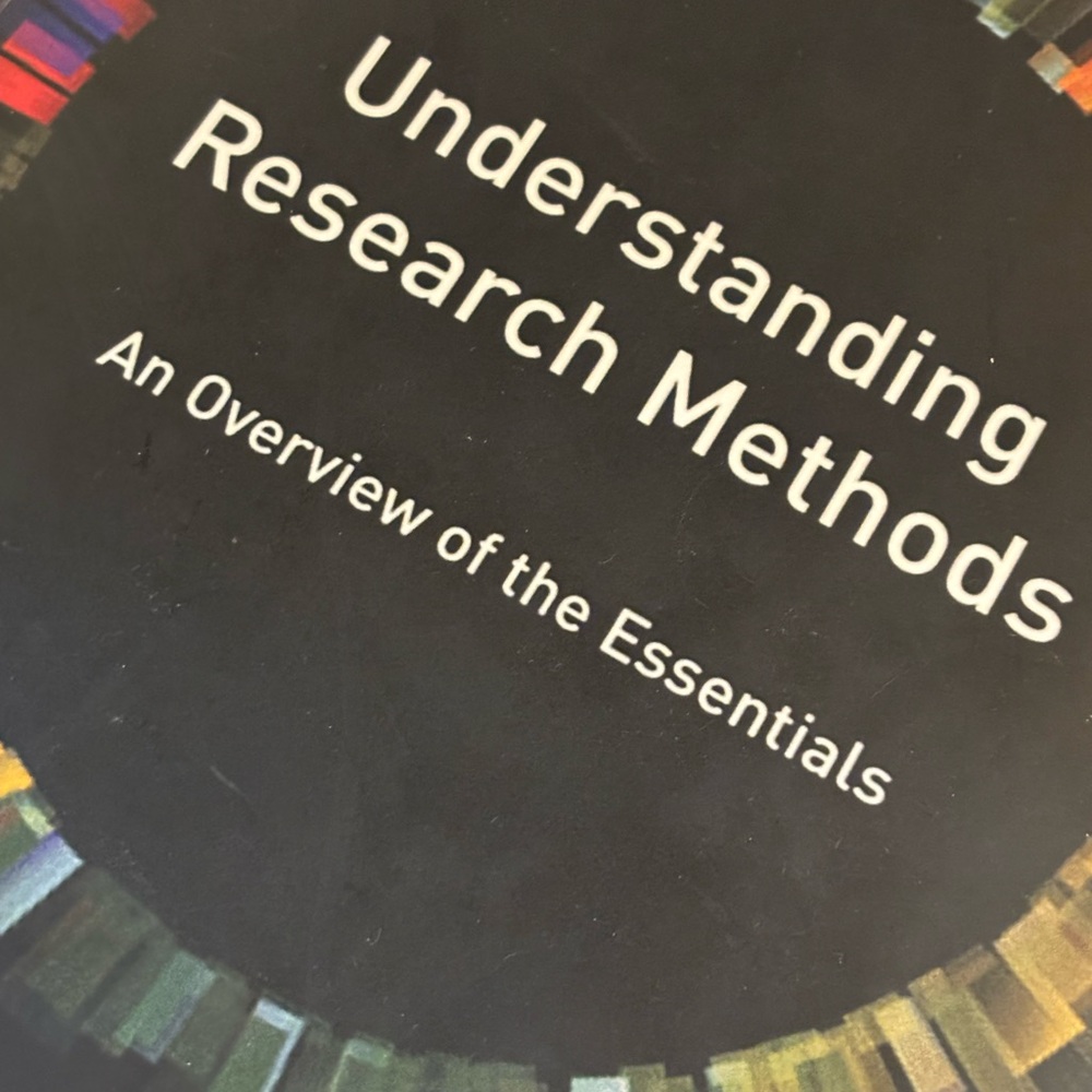 Understanding Research Methods Book
